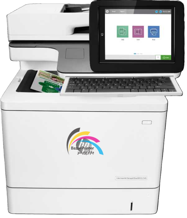 پرینتر استوک 57540 چند کاره رنگی HP Color LaserJet Managed MFP E57540