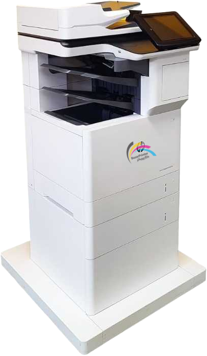 پرینتر استوک 633چهارکاره سیاه سفید ایستاده  HP LaserJet Enterprise Flow MFP M633