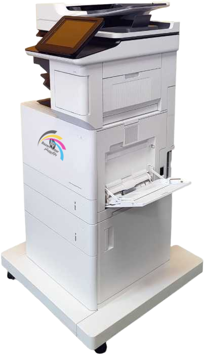 پرینتر استوک 633چهارکاره سیاه سفید ایستاده  HP LaserJet Enterprise Flow MFP M633